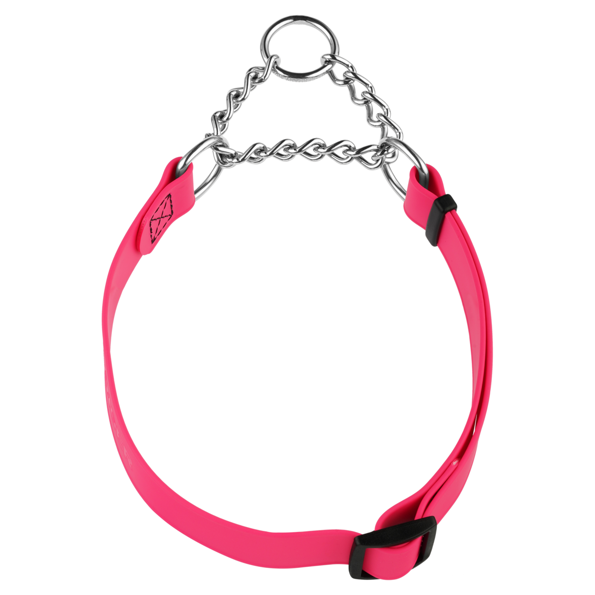 BioThane® Adjustable Halsband mit Durchzugskette 40-65cm