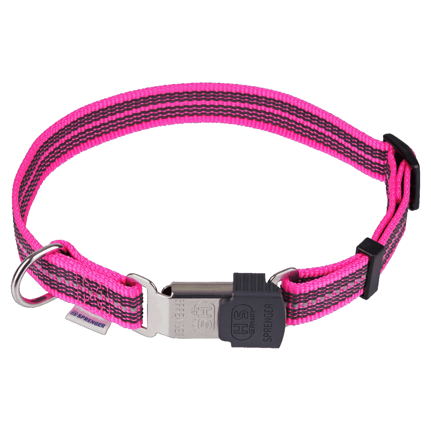 Verstellbares Hundehalsband - reflektierend | 59440-70.png | 1704464874