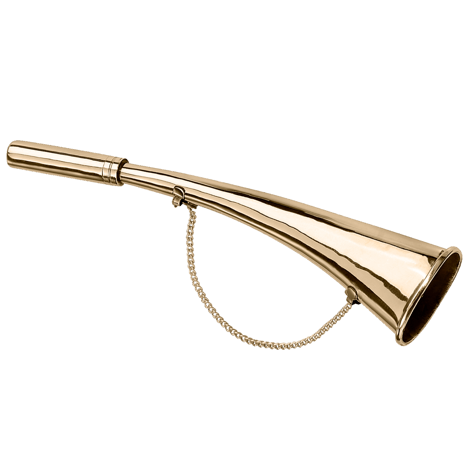 Signalhorn - Messing poliert, 27 cm