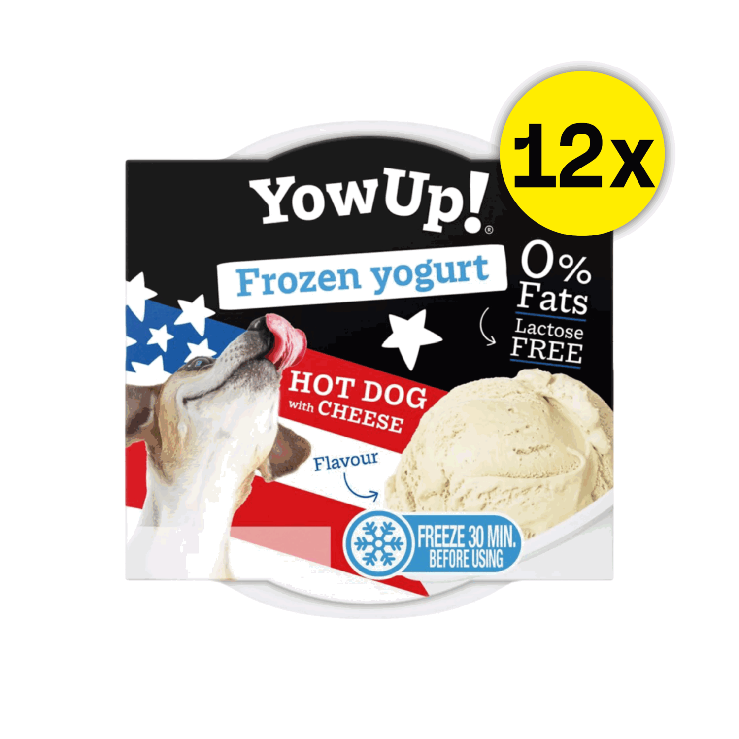 YowUp! Hunde-Frozen Yogurt 110g (Box 12 Stück)