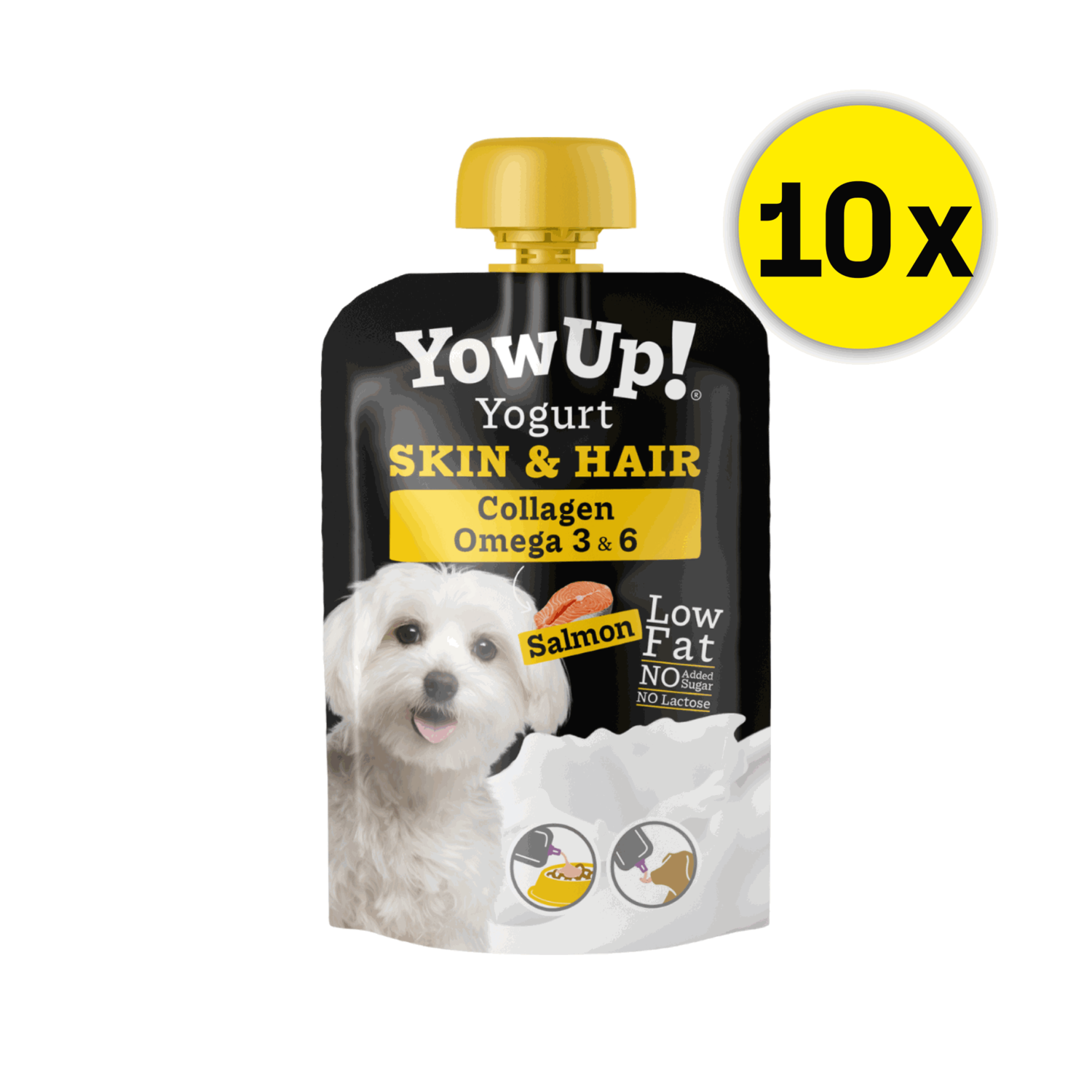 YowUp! Hunde-Joghurt 115g (Box 10 Stück)