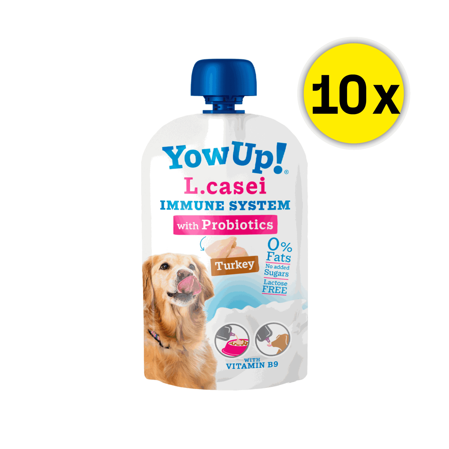 YowUp! Hunde-Joghurt 115g (Box 10 Stück)
