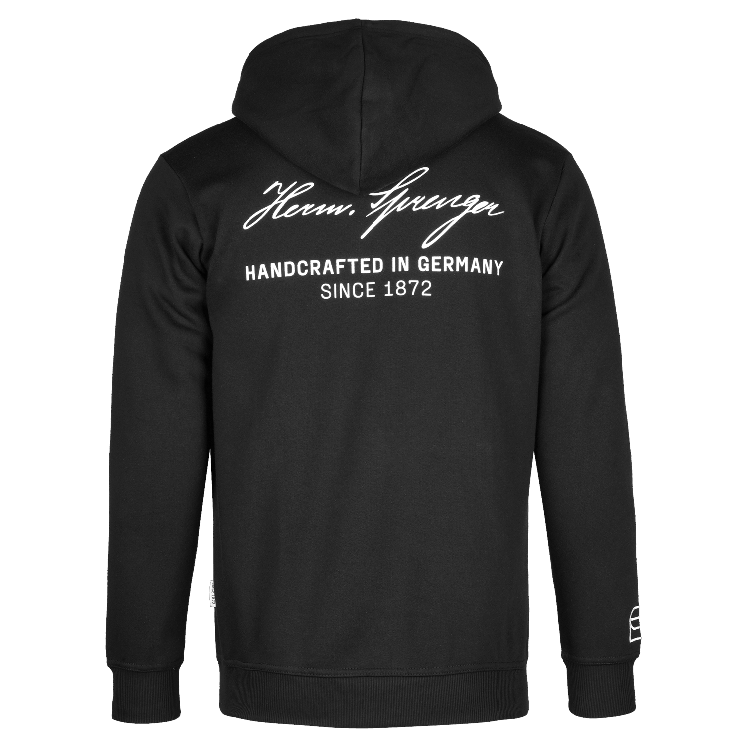 Signature Hoodie Unisex, schwarz