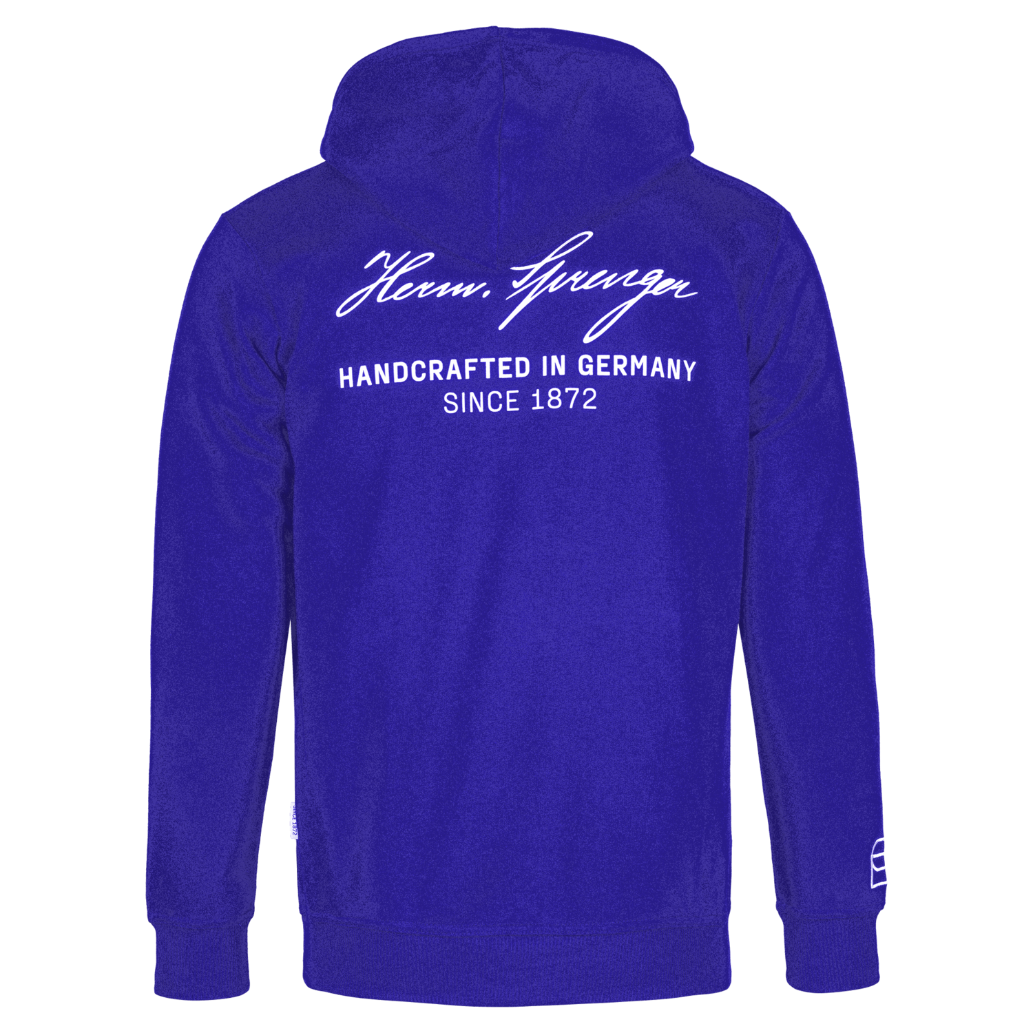 Signature Hoodie Unisex, blau