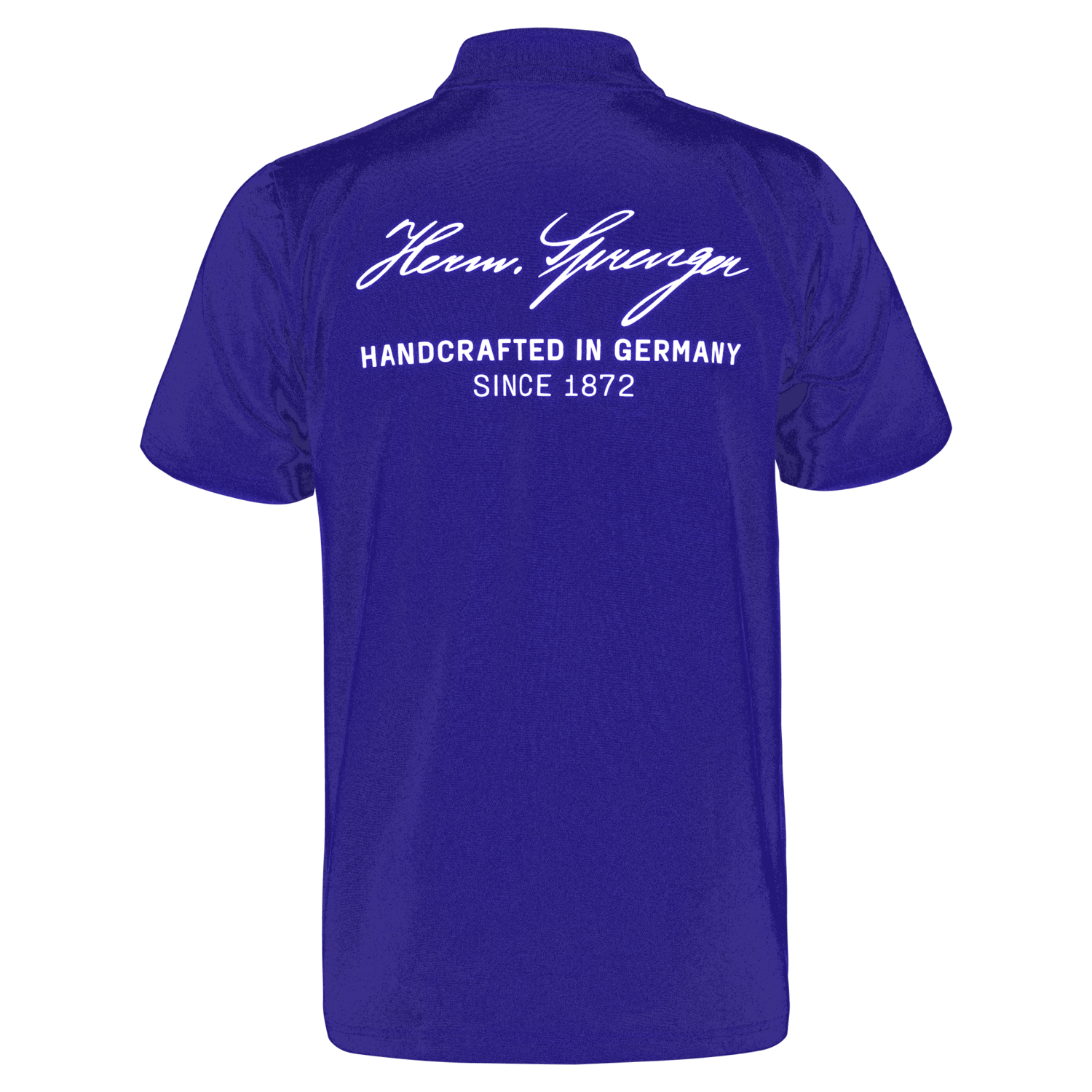 Signature Polo-Shirt Herren, blau