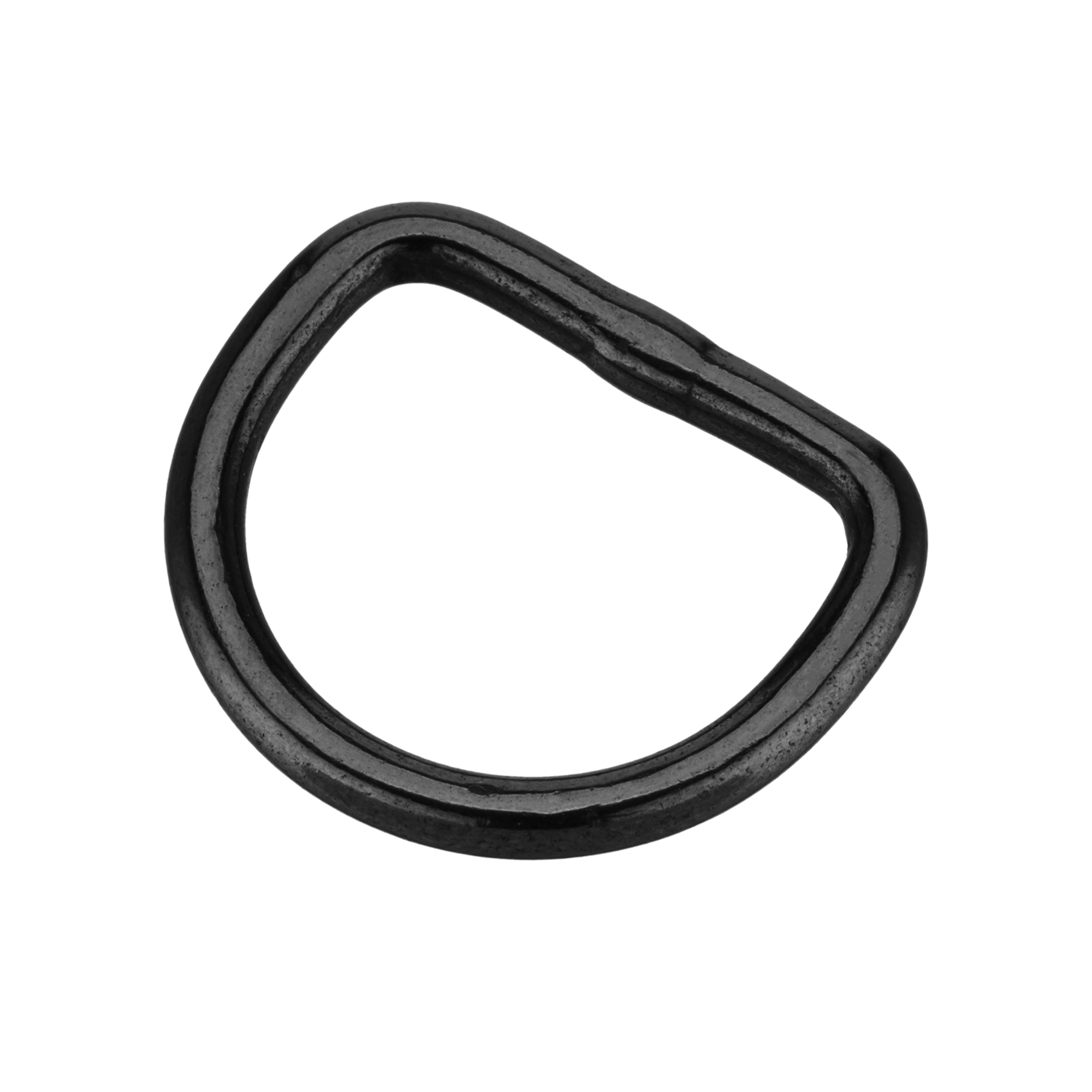 D-Ring - Edelstahl Rostfrei schwarz