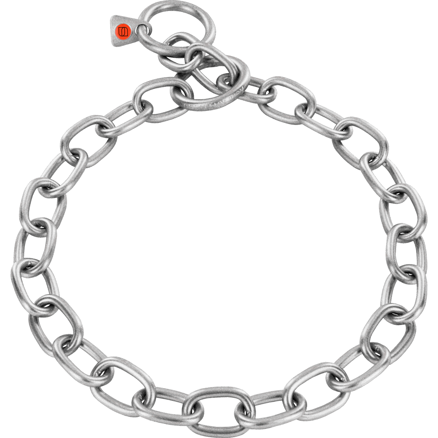 Halskette, stark - Edelstahl Rostfrei, matt, 4,0 mm | 51641_65.png | 1700898222