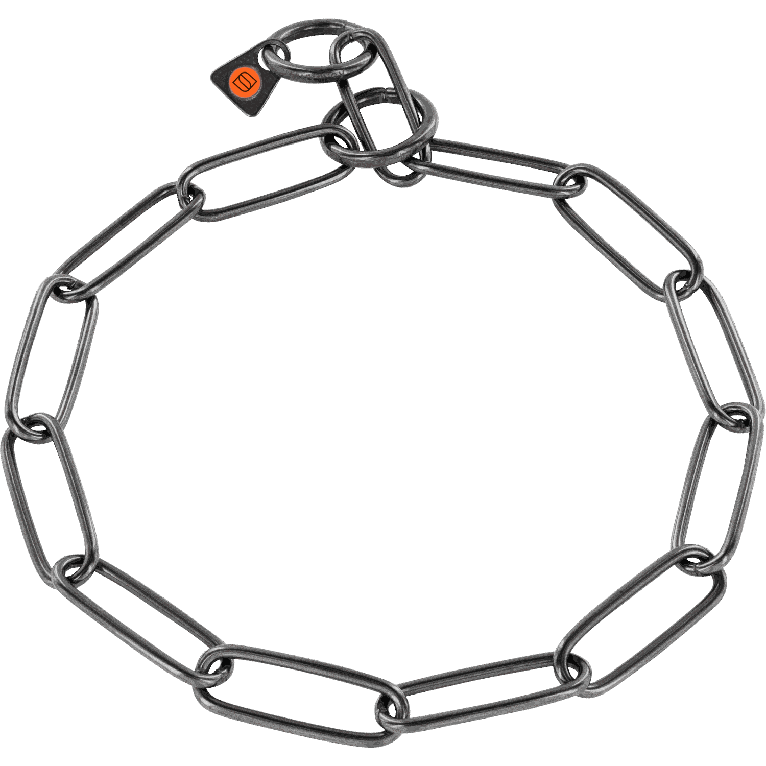 Halskette, langgliedrig - Edelstahl Rostfrei schwarz, 3,0 mm | 51506_57.png | 1700898281